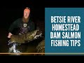 How To Fish The Betsie River Homestead Dam Benzonia Michigan / Michigan King Salmon Fishing Tips