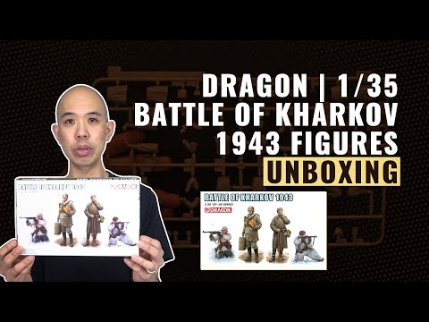 Dragon | 1/35 Battle of Kharkov 1943 Figures Unboxing | #askHearns