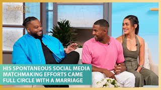 His Spontaneous Social Media Matchmaking Efforts Came Full Circle With a Marriage