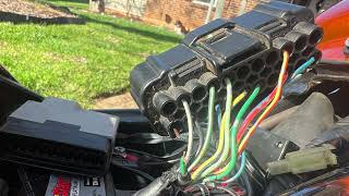 HONDA VTX 1300 Motorcycle ICM wire repair
