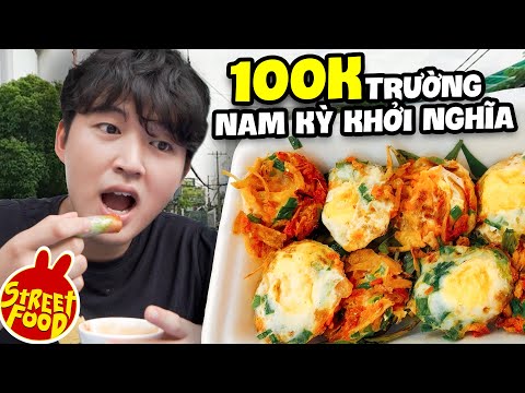 Trường Nam Kỳ Khởi Nghĩa Quận 11 - Trứng Cút Nướng Chà Bông Tóp Mỡ Béo Ngậy | Ăn Sập Cổng Trường Nam Kỳ Khởi Nghĩa | FOOD TOUR