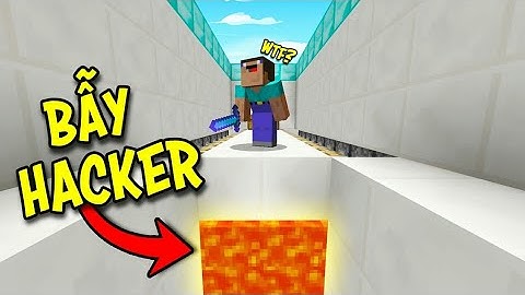 Troll noob bằng một cái cây trong Minecraft