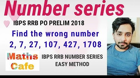Reasoning: Number series part 4 | 2, 7, 27, 107, 427, 1708