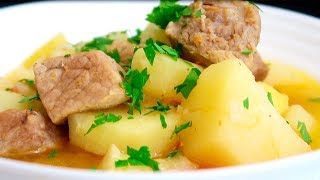 Картошка с мясом по деревенски Картошка с мясом по деревенски