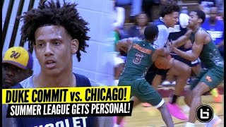 DUKE COMMIT Jalen Johnson Gets Tested by TOUGHEST Chicago Squad! Full Highlights vs Morgan Park!