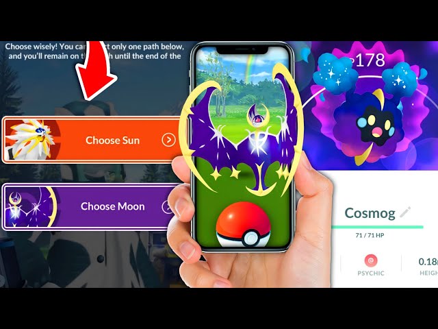 Cosmog (Can Evolve into Solgaleo and Lunala) ✓ Pokemon Go Extreme