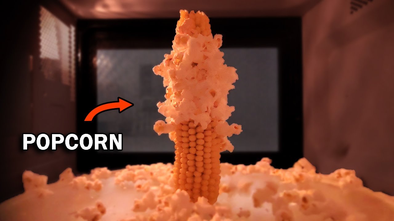 Popping Corn On The Cob In The Microwave