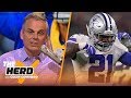 Colin Cowherd reacts to Jared Goff and Ezekiel Elliott's contract extensions | NFL | THE HERD