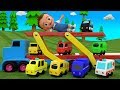 Learning Street Vehicles Names | Colors For Children With Vehicles Toy Trucks Baby Learning Videos