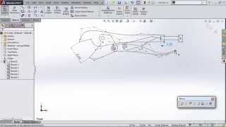 SolidWorks  Kinematics Tutorial | Creating Linkages