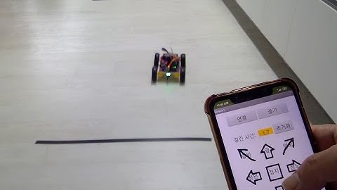 아두이노: 달린 시간을 알려주는 L298N RC카