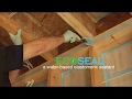 Knauf  ECOSEAL Plus™  Vs. Caulk - Spray on Sealant Alternatives