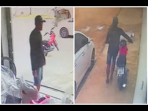 Ladrão é flagrado furtando motocicleta em São Miguel dos Campos