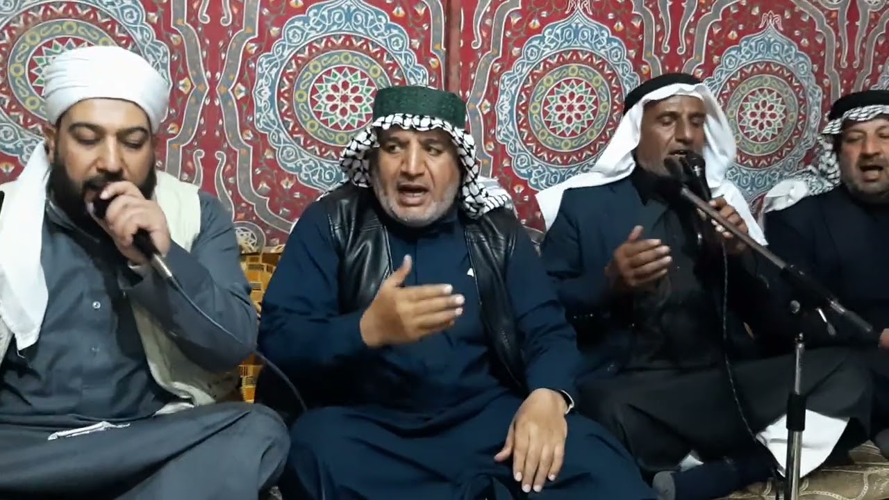 المداح عبد الستار وسيد طه صلي ياربي على طه السعيد ومالمع بركن وما حنه الرعيد