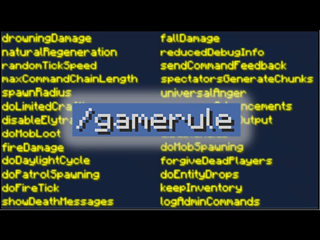 Minecraft 1 16 All Gamerules Youtube