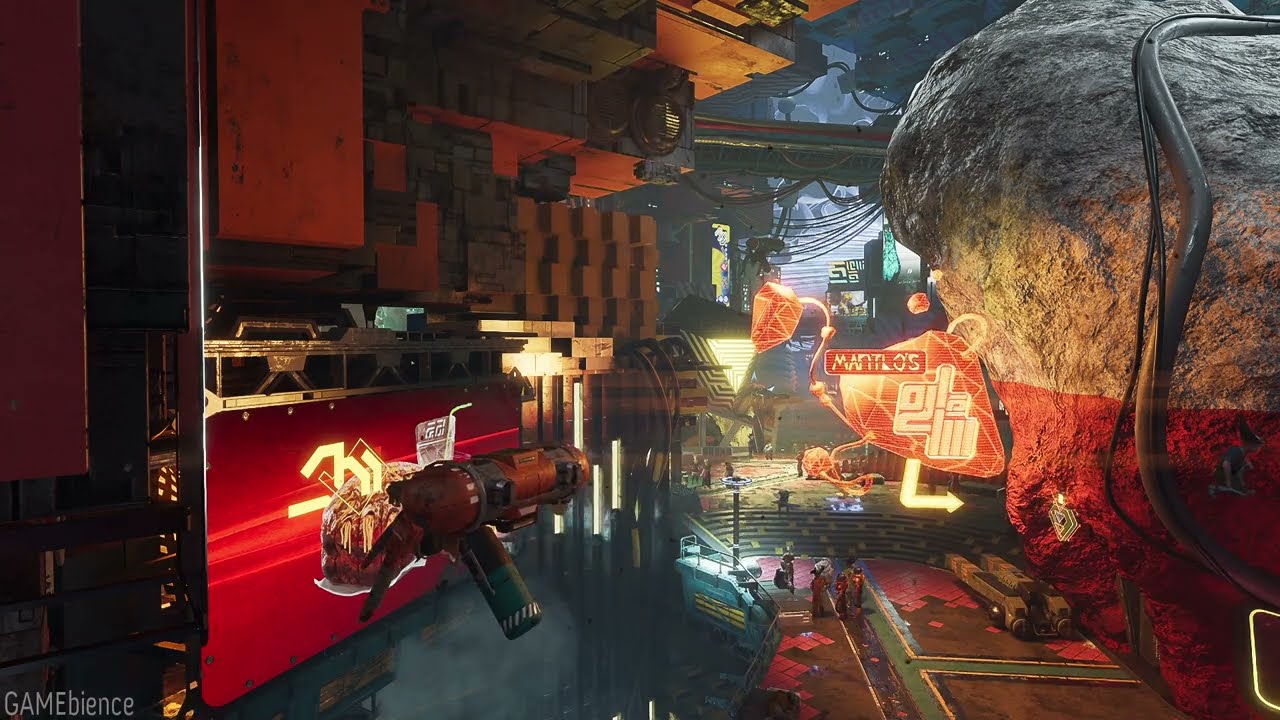 3 Hour - Marvel’s Guardians of the Galaxy - Knowhere City 4 Ambience