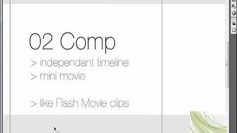 07 Composition - After Effects CS3