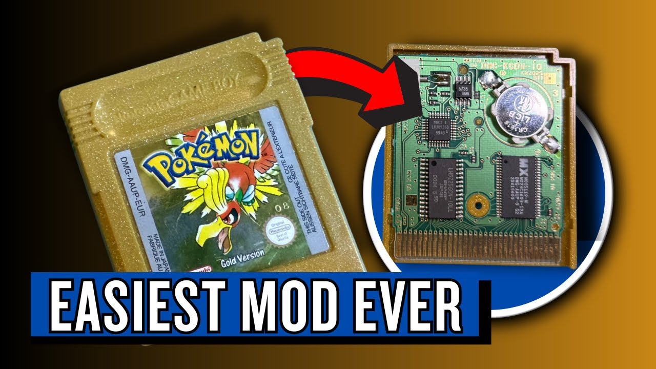 Revive Your Old Pokemon Games With Easy Battery Replacement - YouTube