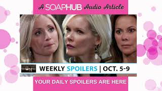 General Hospital spoilers for October 5th through to the 9th