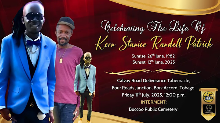 Celebrating The Life of our Beloved Kern Stanice Randell Patrick