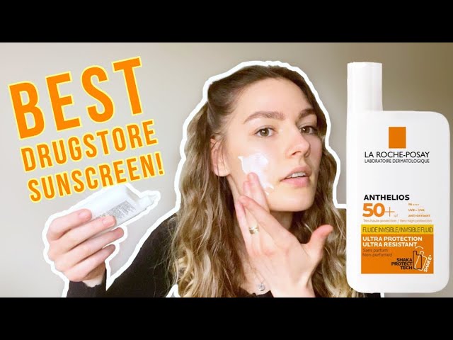 Mainstream sød smag springe La Roche-Posay Anthelios Ultra-Light Invisible Shaka Fluid SPF50 review|  Oily skin - YouTube