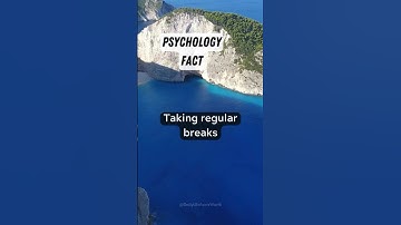 The Effect of Taking Regular Breaks on Productivity #facts #motivation #shorts