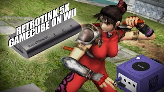 SOFTMODDED WII = BEST GAMECUBE PICTURE? RetroTINK 5X - Nintendo Gamecube on Wii Demo