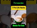 7 Pro Life Hacks #shorts @Fullonshort #hindishorts #shortsfeed #homehacks #shortsindia