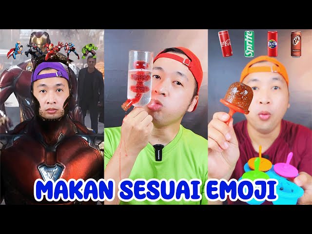 MAKAN SESUAI EMOJI | MAKAN SESUAI WARNA | MUKBANGBENT | EATING SHOW class=