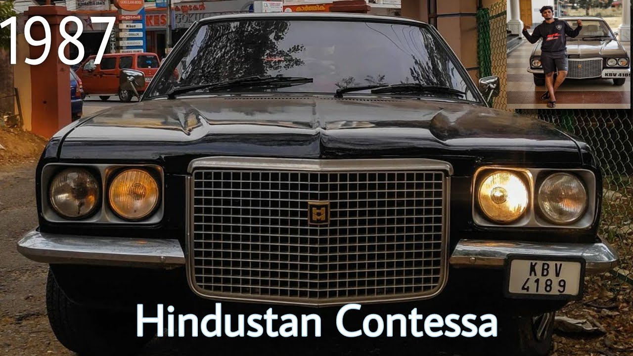 Hindustan Contessa Classic Deluxe | India's Muscle Car | 1987 petrol