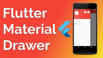 Flutter Material Navigation Drawer