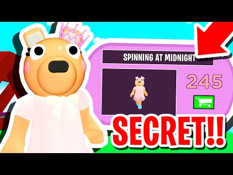 How To UNLOCK SPINNING AT MIDNIGHT SKIN In ROBLOX PIGGY 2!!