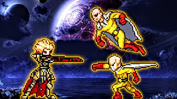 King Gilgamesh CCC V3 OP VS Accurate Saitama Serious Mode OP & Manga Saitama OP in Jump Force Mugen