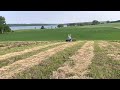 Ford 1700 Raking hay