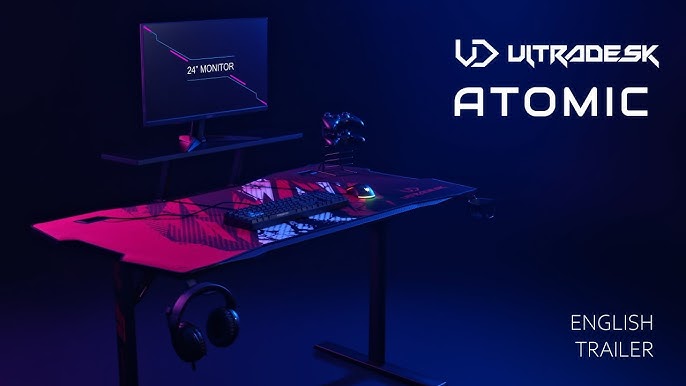 Ultradesk SPACE V2 - Gaming Desk - English Trailer 