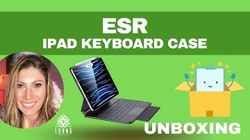 ESR iPad Keyboard Case for iPad Pro 11 inch (1st, 2nd, 3rd, 4th Generation) and iPad Air UNBOXING