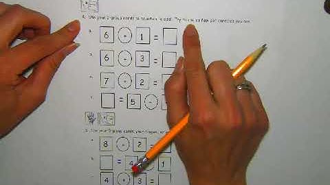 Eureka Math - 1st Grade - Module 1, Lesson 14