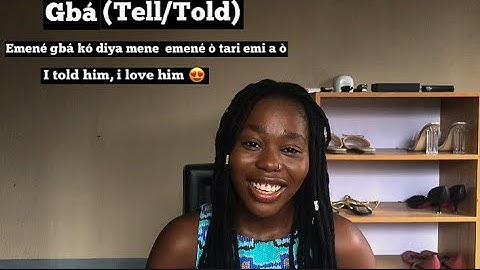 Watch me speak Ijaw(Izon) language..How to count numbers 1-10 in Izon) Pt2 #ijaw || Josephine Alagba