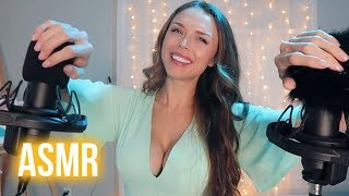 ASMR // MIC SCRATCHING WITH WHISPERS [get ready to relax] 