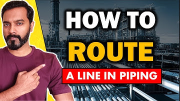 How to Route a Line in Piping Design (Design Stages Explained) #pipingdesign #career #oilandgas
