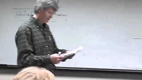 Mathematical Statistics I - Lecture 18 - UCCS MathOnline