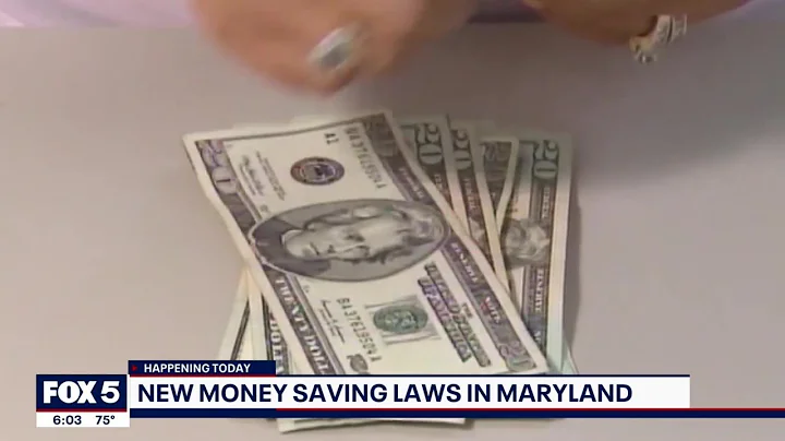 NEW LAWS TAKE EFFECT in Maryland affecting taxes, schools and abortion access | FOX 5 DC