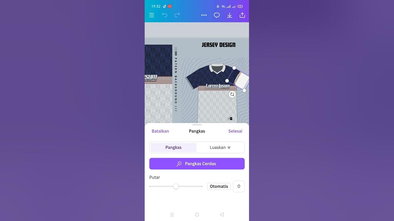 design jersey mudah di camva #desain #jersey #canva #mockup #template #fyp