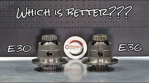 LSD differential in E30 and E36 | Which is better | Cap failure and how to upgrade it