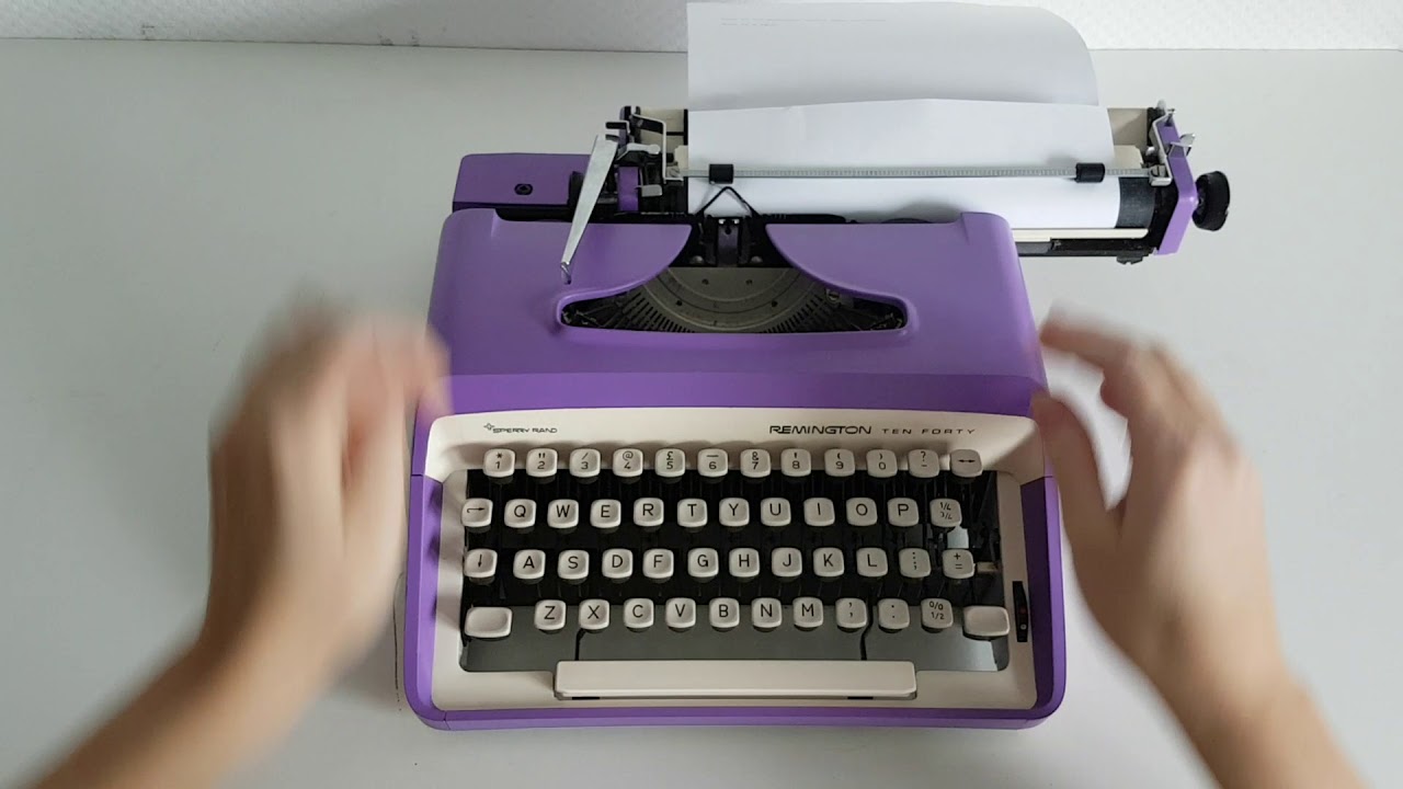 TYPEWRITER RIBBON § SPERRY RAND REMINGTON TEN FORTY *BLACK*BLACK//RED*PURPLE*..