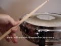 Learn To Play The Drums - Gravity Blast and One Handed Snare Roll.wmv