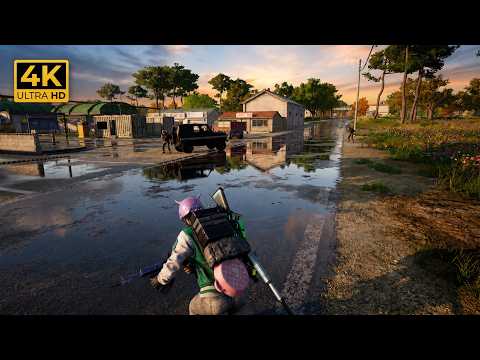 PUBG PC : SOLO TPP 4K ULTRA HD INSANE REALISTIC GRAPHICS (No Commentary)