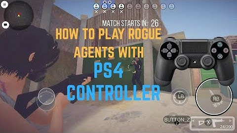 How To Play Rogue Agents With Ps4 Controller (Android/iOS)