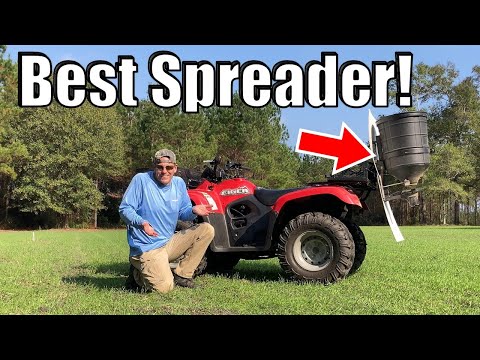 Food Plot Guide: How to Fertilize With an ATV Spreader!