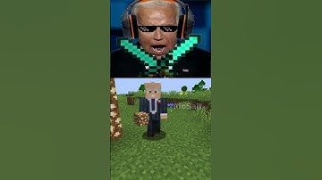 BIDEN builds an AETHER PORTAL in Minecraft